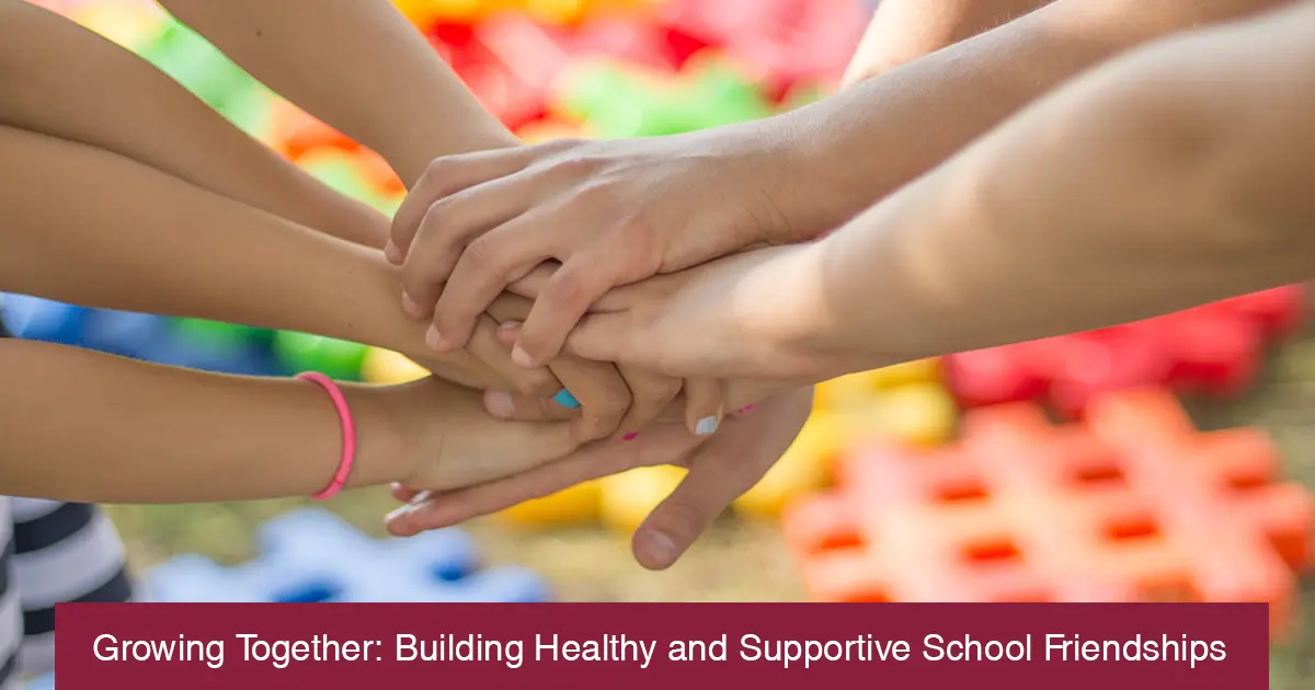 Growing Together: Building Healthy and Supportive School Friendships