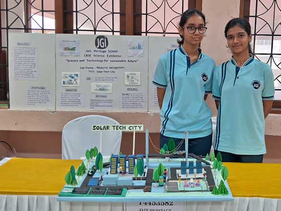 Students at CBSE Regional Science Exhibition