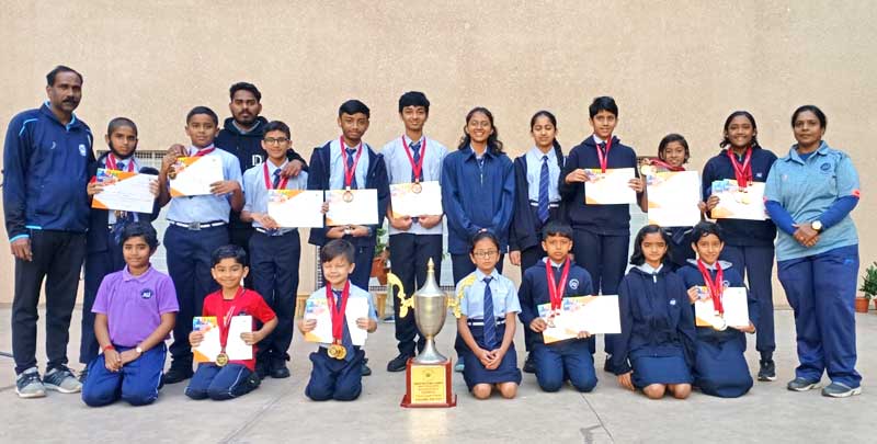 Inter School Swimming Competition November-2022 results