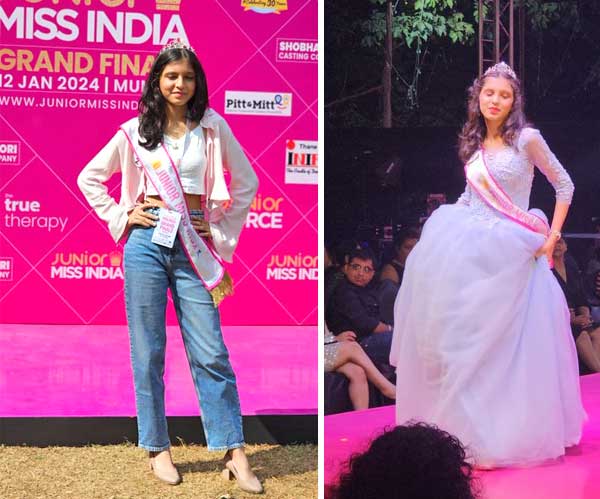 Aaliya Junior Miss India nationwide competition 2024 finalists in the Grand finale