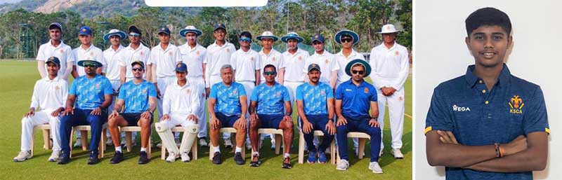 Krithin B represented Hutton's team and led the team to victory