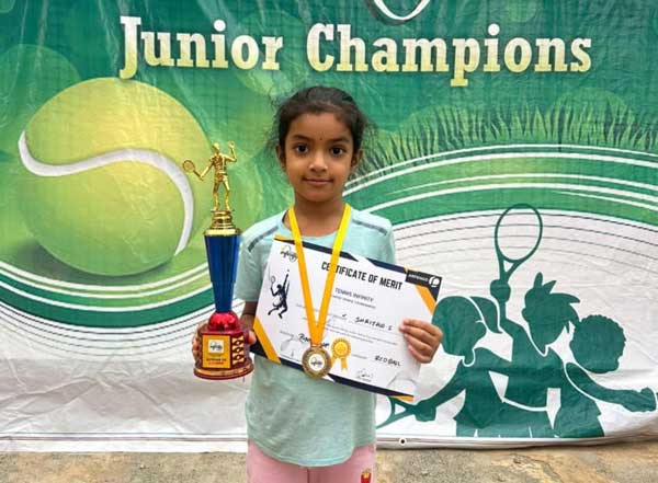 jhs-shritha - tennis aug 2025