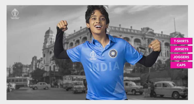 Nav Bhandari of grade 8F is selected for an ICC WORLDCUP AD FILM