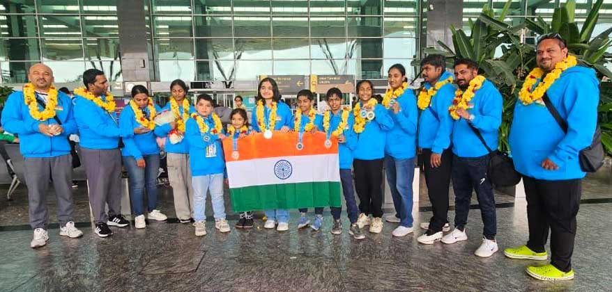 JHS Student participated in ITF Taekwondo world cup competition