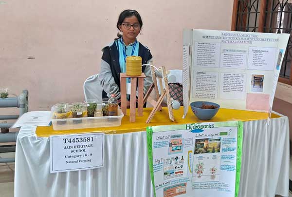 Stuti Chakroborty's science project is selected for national level science competition
