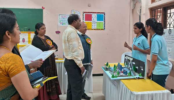JHS students were selected for CBSE Regional Science Exhibition