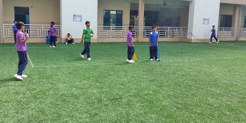 Cricket Facility at Jain Heritage School