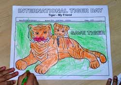 International Tiger Day at Jain Heritage School