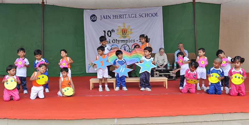 Mini Olympics Day 2 at Jain Heritage School