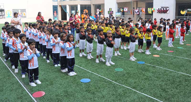 Mini Olympics Day 2 at Jain Heritage School