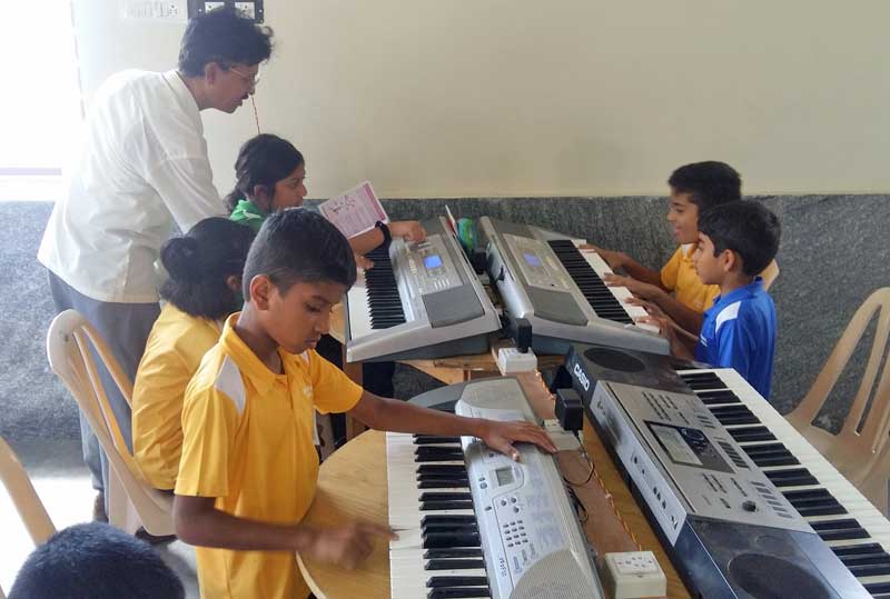 Keyboard Class - Jain Heritage School, Bangalore