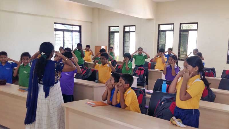 Moral Education Class at Jain Heritage School, Bangalore