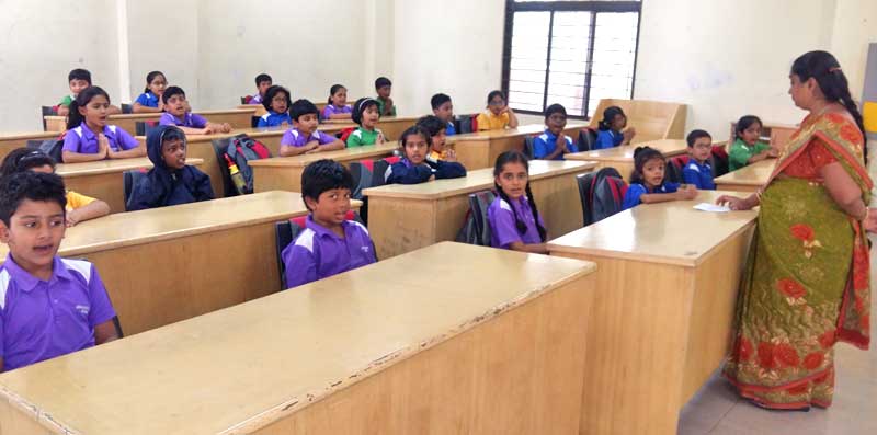 Shloka Class, Jain Heritage School Students