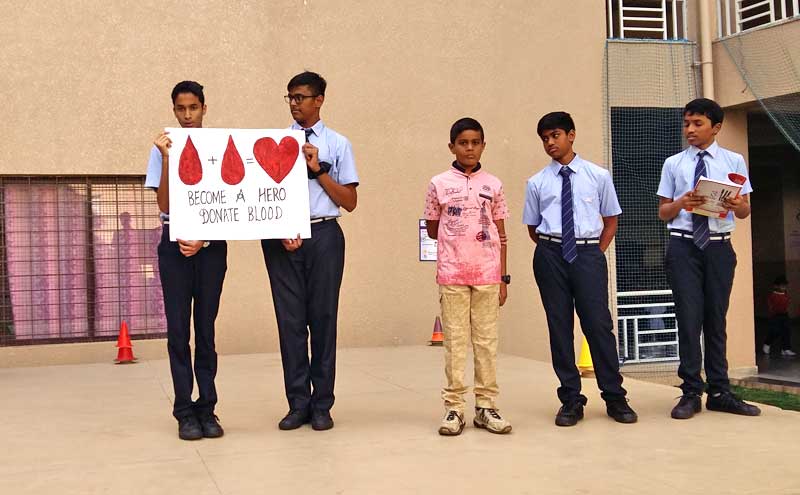 Commemorating Blood Donors Day in JHS